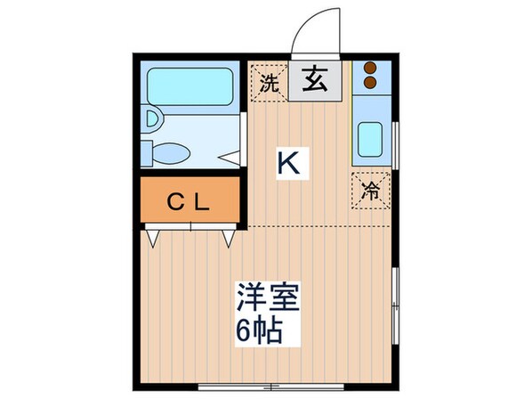 オ－クヒルズの物件間取画像